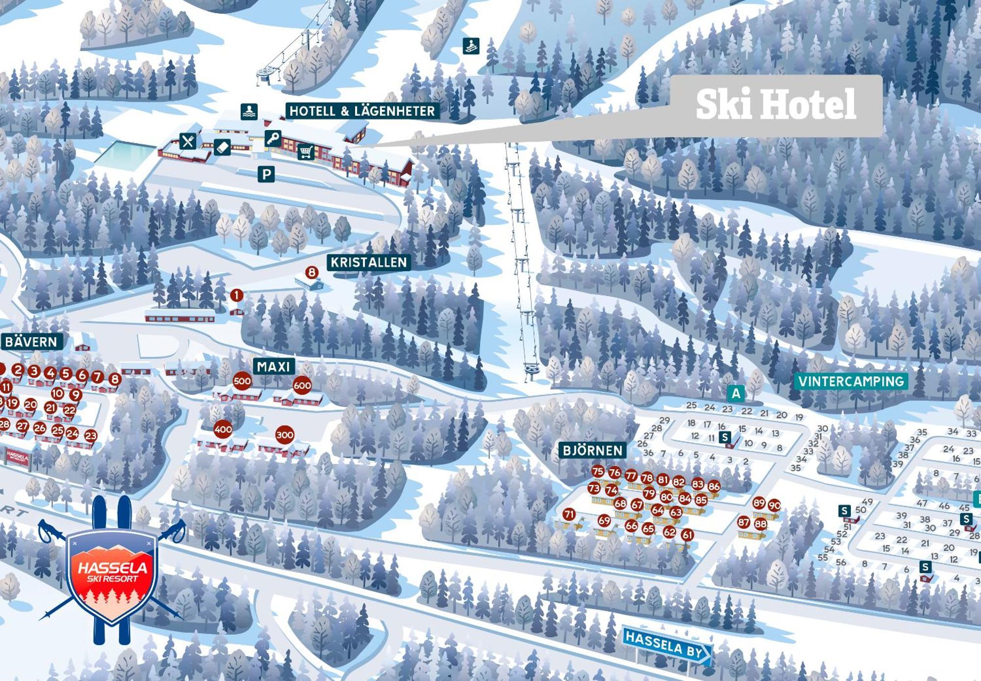 Hassela Ski Resort Exterior photo